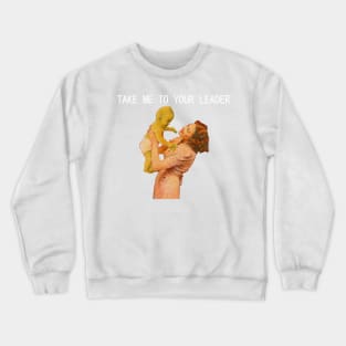 Alien Child And Mother Mother's Day Gifts Crewneck Sweatshirt